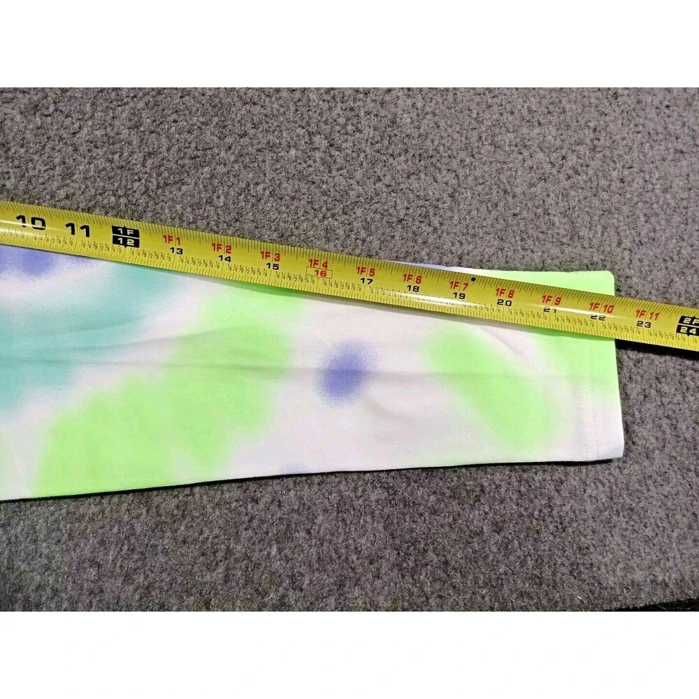 Converse Girls Leggings Light Dew New With Tags Size Large 12-13 Years Tie Dye